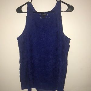 Royal blue top
